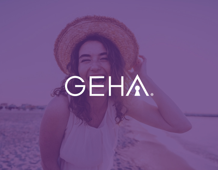 GEHA logo.