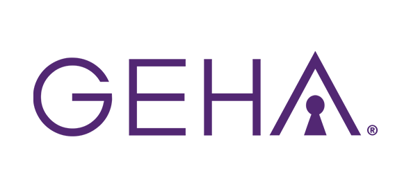 GEHA logo.