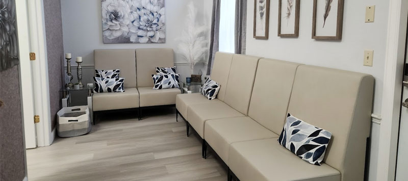 Modern dental treatment room at Able Dental Dental